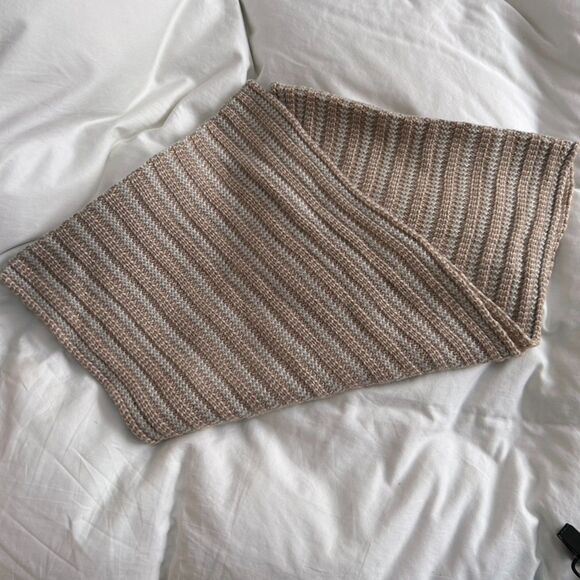 J.Crew Wool-Cashmere Blend Infinity Scarf - Neutral - Picture 1 of 6